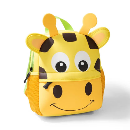 Hot New 3D Animal Children Backpacks Dog Design Girl Boys Backpack Toddler Kids Neoprene School Bags Kindergarten Cartoon Bag