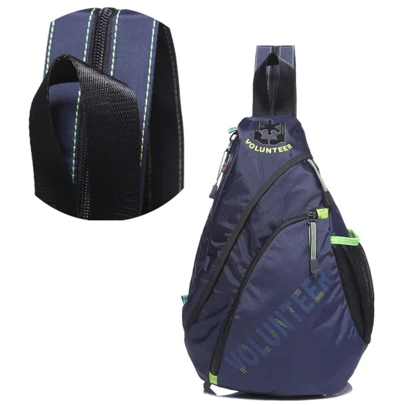 Hot Oxford Rucksack Knapsack Shoulder Men Vintage Travel Single Messenger Chest Bag Cross Body Waterproof Day Pack Backpack