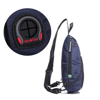 Hot Oxford Rucksack Knapsack Shoulder Men Vintage Travel Single Messenger Chest Bag Cross Body Waterproof Day Pack Backpack