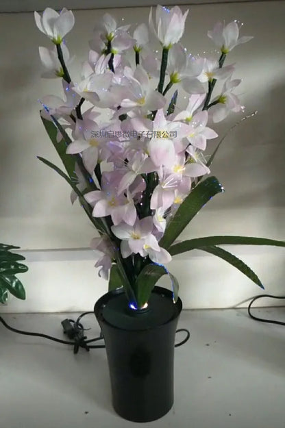 Hot Sale Artificial flowers Freesia Artificial plants tree branch Silk flowers for home Party wedding decoration Fake Flowers