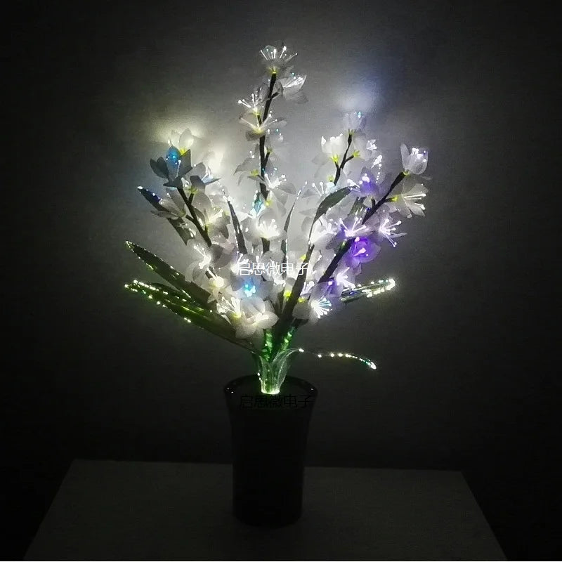 Hot Sale Artificial flowers Freesia Artificial plants tree branch Silk flowers for home Party wedding decoration Fake Flowers