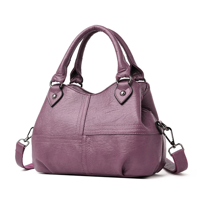 Hot Sale Fashion Patchwork Sheepskin Shoulder Crossbody Bags Ladies Leather Women Bags Women Leather Handbags Ladies Hand Bags