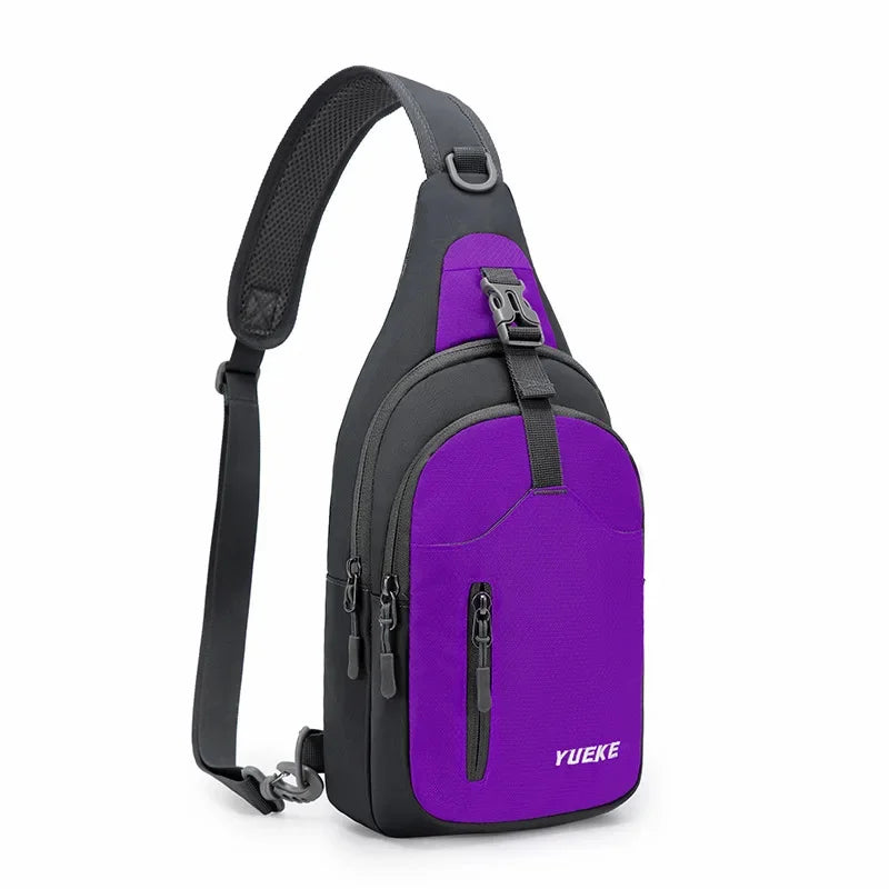 Hot Selling 9 Colors Lightweight Sling Travel Hiking Shoulder Casual Simple Men’s Gift Chest Bag