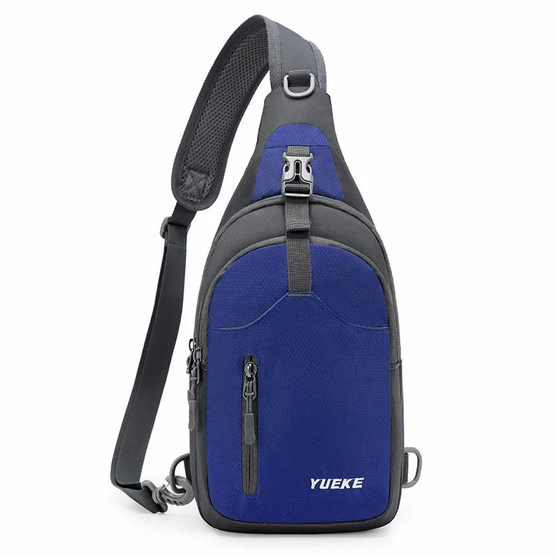 Hot Selling 9 Colors Lightweight Sling Travel Hiking Shoulder Casual Simple Men’s Gift Chest Bag
