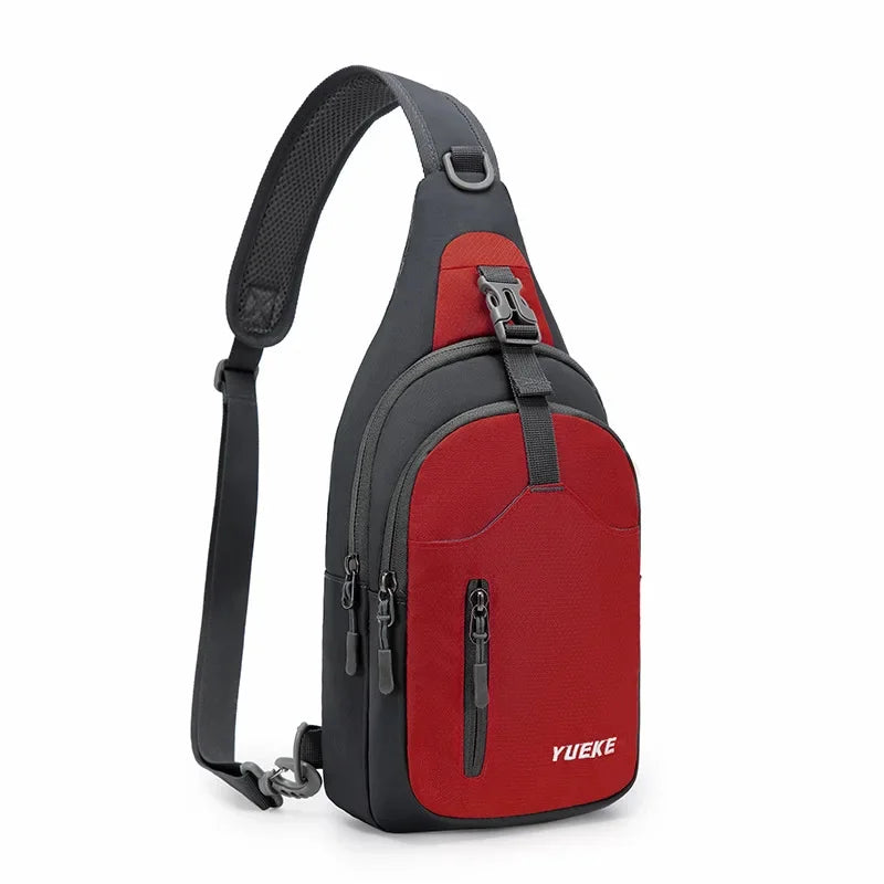 Hot Selling 9 Colors Lightweight Sling Travel Hiking Shoulder Casual Simple Men’s Gift Chest Bag