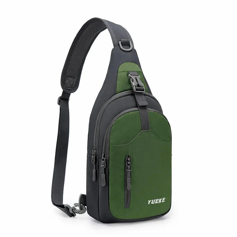Hot Selling 9 Colors Lightweight Sling Travel Hiking Shoulder Casual Simple Men’s Gift Chest Bag