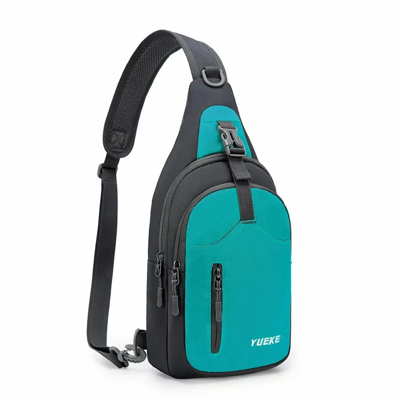 Hot Selling 9 Colors Lightweight Sling Travel Hiking Shoulder Casual Simple Men’s Gift Chest Bag