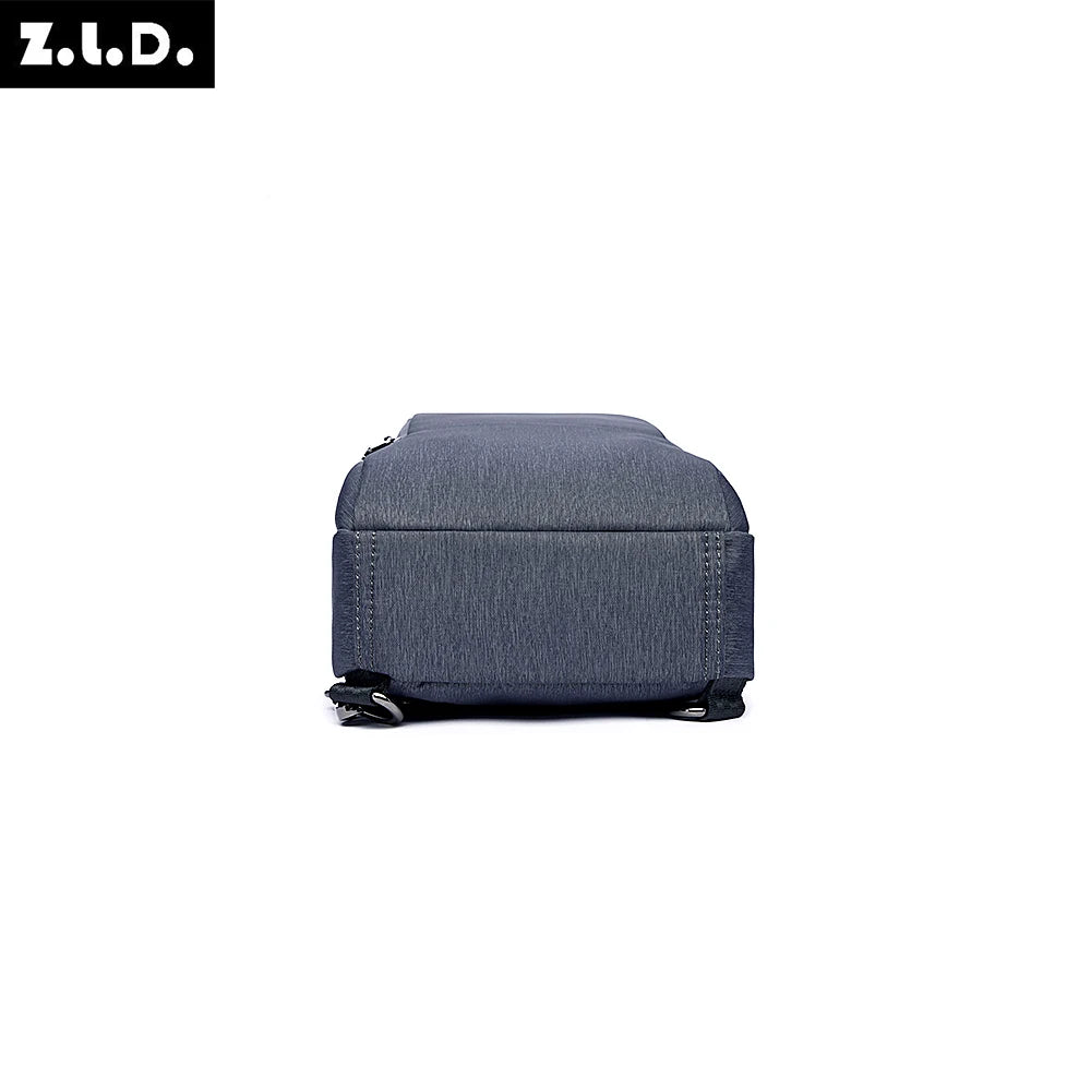Hot sale latest men's all-match casual fashion shoulder Messenger chest bag