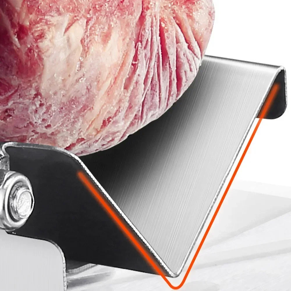 Household Manual Lamb Slicer Frozen Meat Cutting Machine Beef Herb Mutton Rolls Cutter