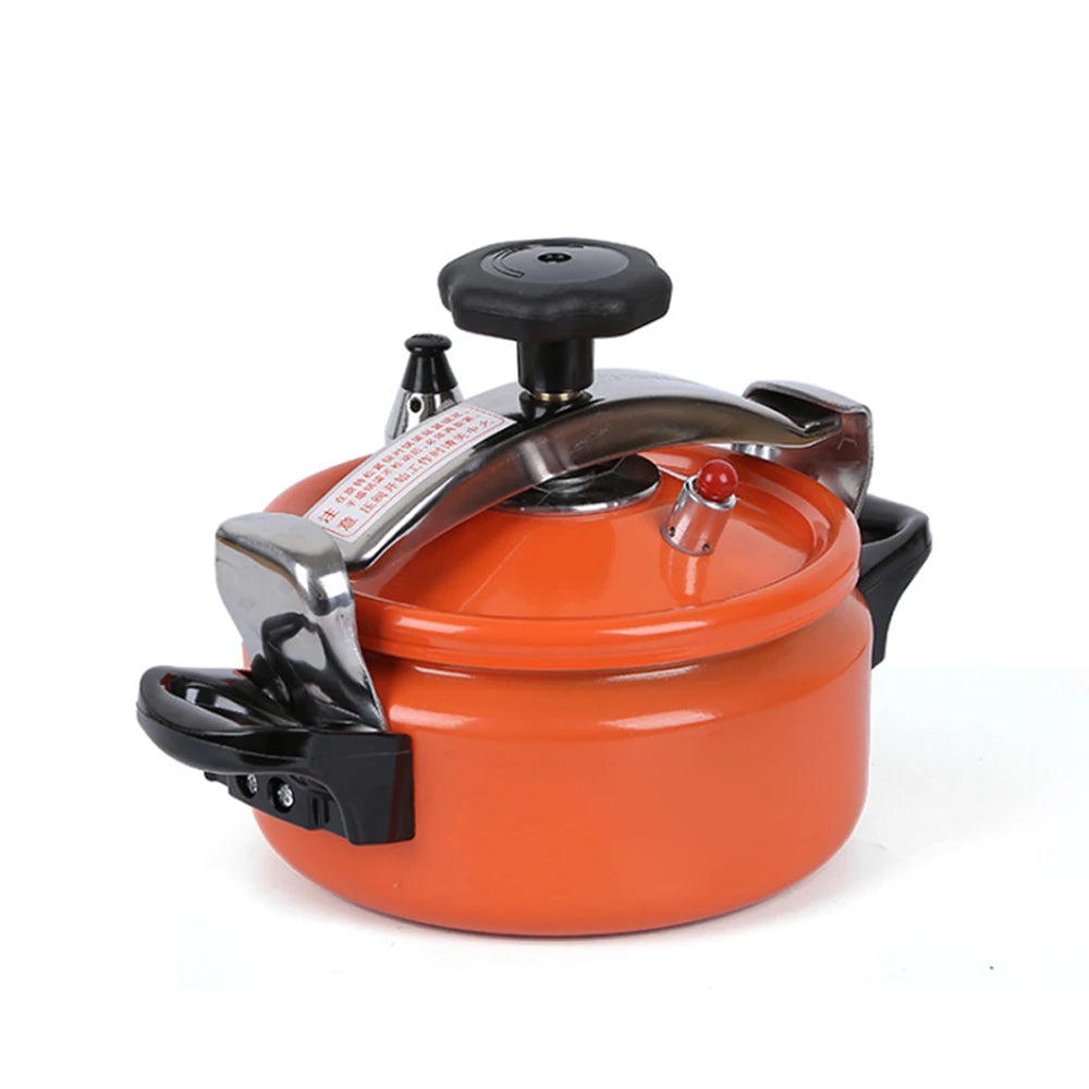 Household Outdoor Explosion-Proof Pressure Cooker Mini Soup Pot Gas Induction Cooker General 3.5L Casserole Camping Cookware