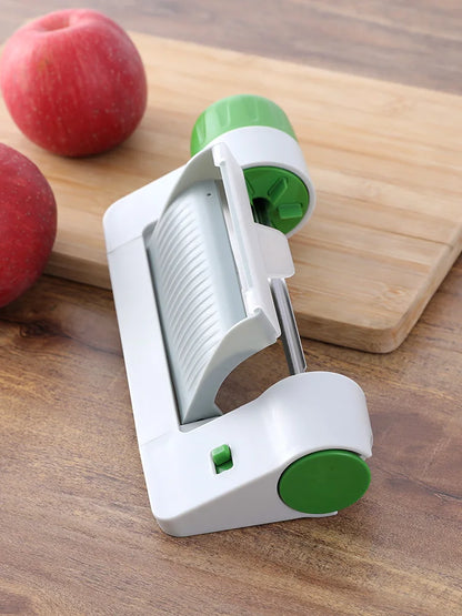 Household Peeling Apple Pear Radish Roller Knife Kitchen Gadgets Vegetable Slicer Salad Hot Pot Kung Fu Potato Chip Mold Tools