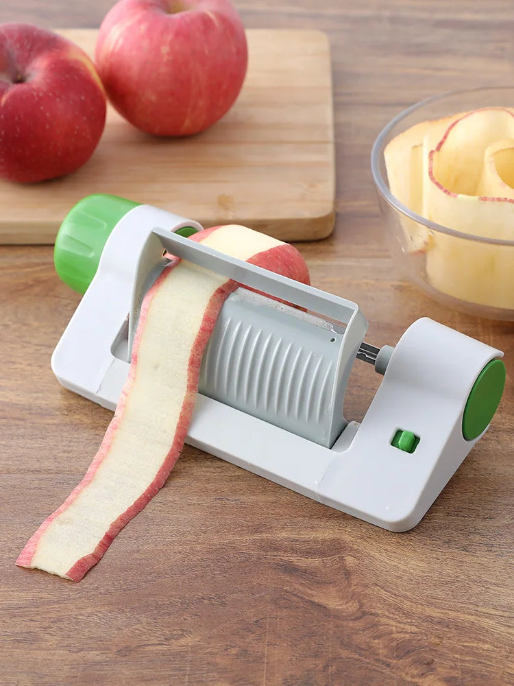 Household Peeling Apple Pear Radish Roller Knife Kitchen Gadgets Vegetable Slicer Salad Hot Pot Kung Fu Potato Chip Mold Tools