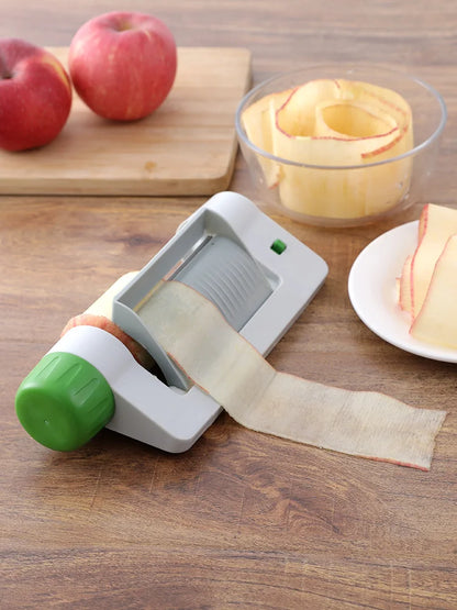 Household Peeling Apple Pear Radish Roller Knife Kitchen Gadgets Vegetable Slicer Salad Hot Pot Kung Fu Potato Chip Mold Tools