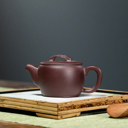 Household Yixing Handmade Tea Pot Customized Purple Clay Filter Teapot Raw Ore Zhu Mud Beauty Kettle Tea Ceremony Gifts 160ml