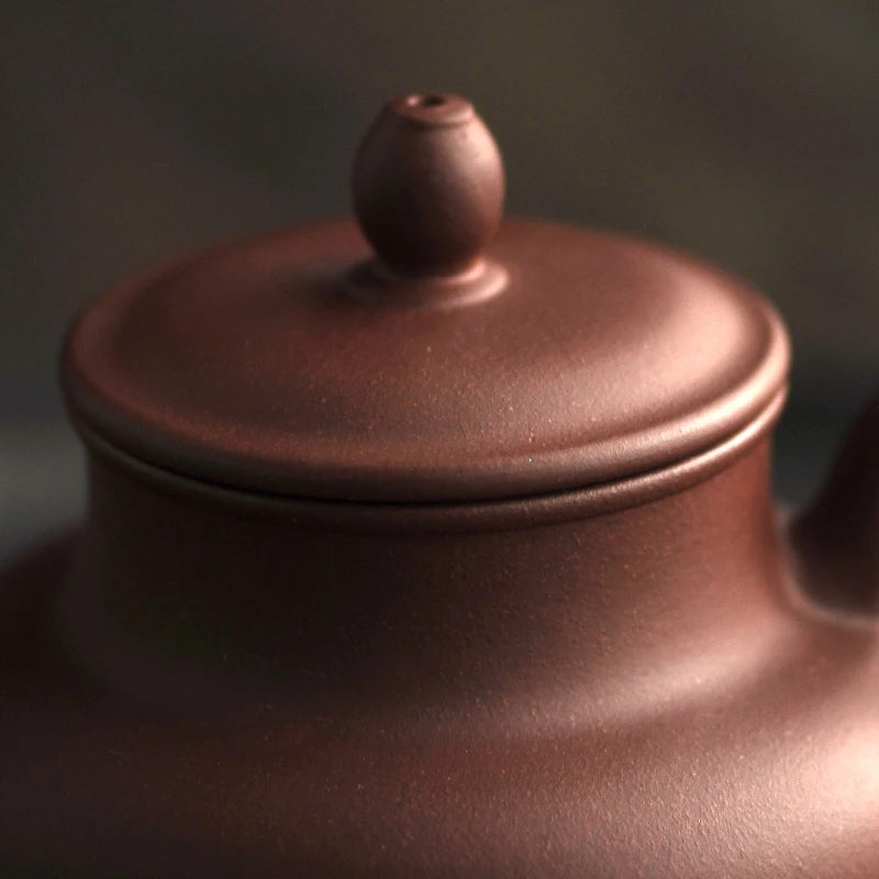 How sale Yixing famous people pure handmade zisha teapote 60 mesh old purple clay to make the elegant palace pot free shipping