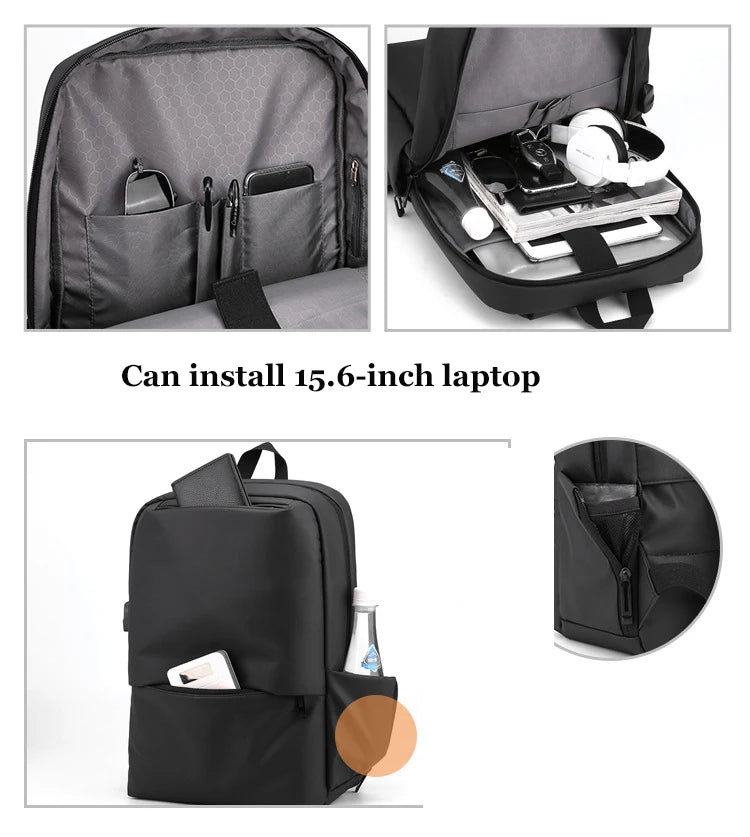 INFEYLAY Men Business backpack waterproof travel Laptop Backpack fashion student school Backpacks Digital bag new woman Mochila