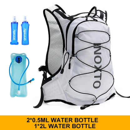 INOXTO 15L Cycling Running Backpack Men's Women Riding Waterproof Breathable Bicycle Backpack,Bicycle Water Bag,Bicycle helmet