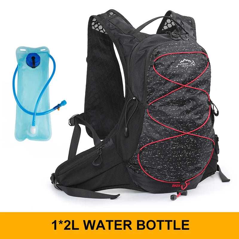 INOXTO 15L Cycling Running Backpack Men's Women Riding Waterproof Breathable Bicycle Backpack,Bicycle Water Bag,Bicycle helmet