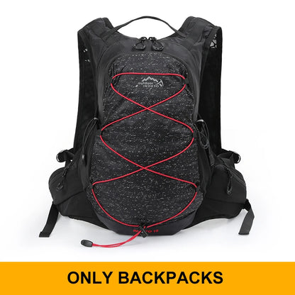 INOXTO 15L Cycling Running Backpack Men's Women Riding Waterproof Breathable Bicycle Backpack,Bicycle Water Bag,Bicycle helmet