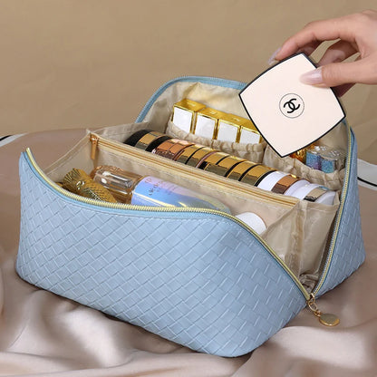 INS Popular Cloud Pillow Women's Makeup Bag Portable PU Leather Cosmetics Bags for Ladies Travel Essentials Storage Organizer