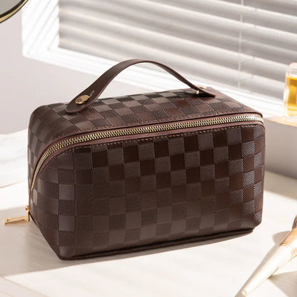 INS Popular Cloud Pillow Women's Makeup Bag Portable PU Leather Cosmetics Bags for Ladies Travel Essentials Storage Organizer