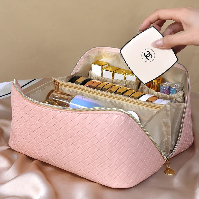 INS Popular Cloud Pillow Women's Makeup Bag Portable PU Leather Cosmetics Bags for Ladies Travel Essentials Storage Organizer