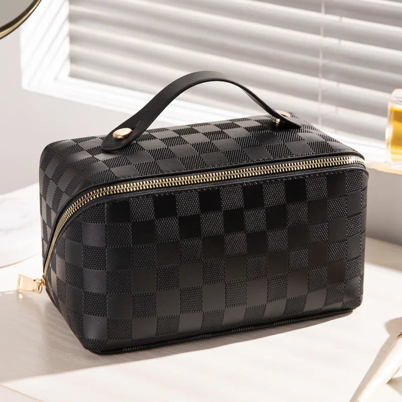 INS Popular Cloud Pillow Women's Makeup Bag Portable PU Leather Cosmetics Bags for Ladies Travel Essentials Storage Organizer