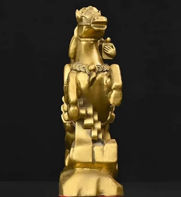 Immediately seal the Marquis Bronze Horse Monkey Decoration Crafts Office Entrance Decoration