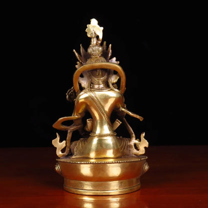 India Tibet Buddhism love God Happy Buddha double major copper Buddha statue home family efficacious safe GOOD LUCK protection