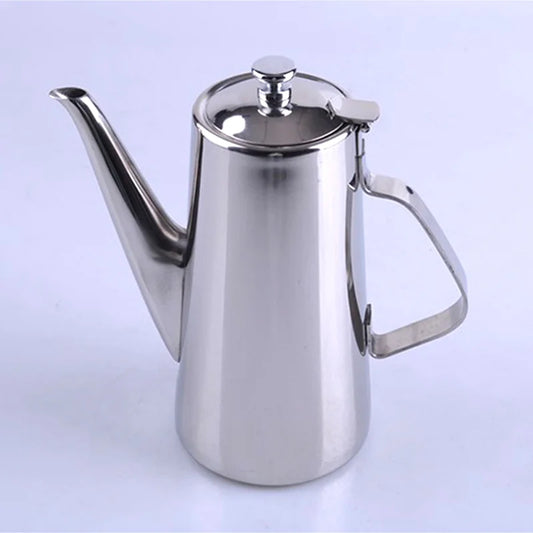 Inox Teapot Stainless steel Kettle Teapot tea  Holder Coffee pot Cold Water Hotel /dining Hoom Use