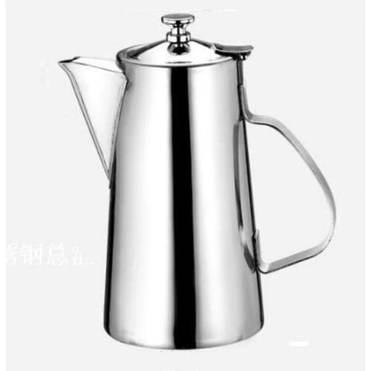 Inox Teapot Stainless steel Kettle Teapot tea  Holder Coffee pot Cold Water Hotel /dining Hoom Use