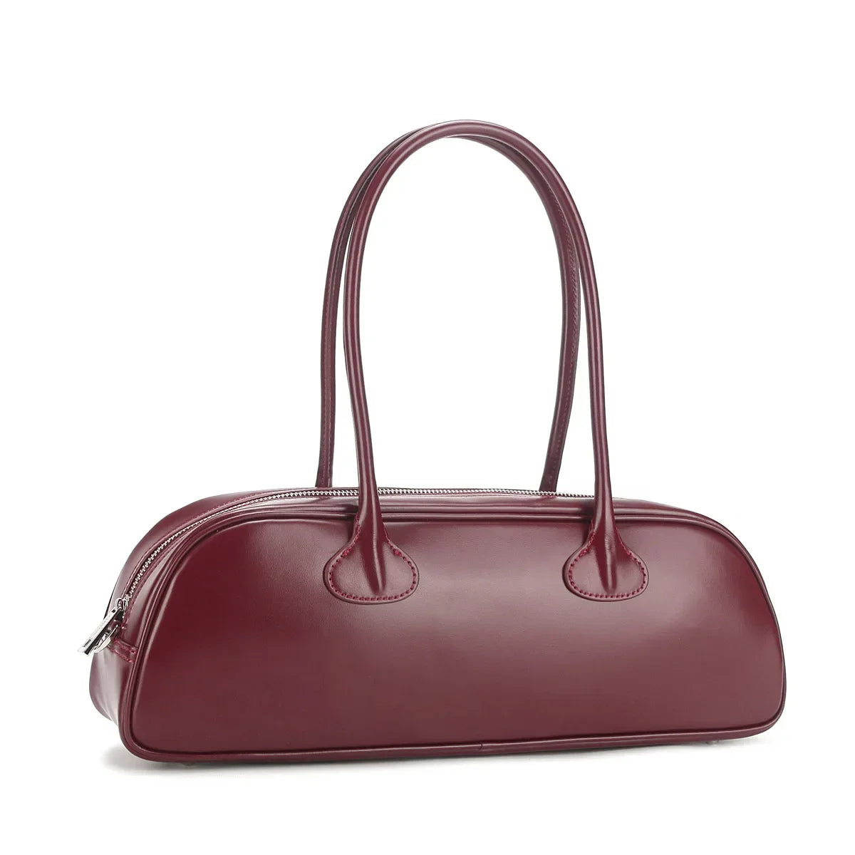 Ins Blogger Favor Fashion Cowhide Handbag Underarm Bag Good Mix Women's Purse