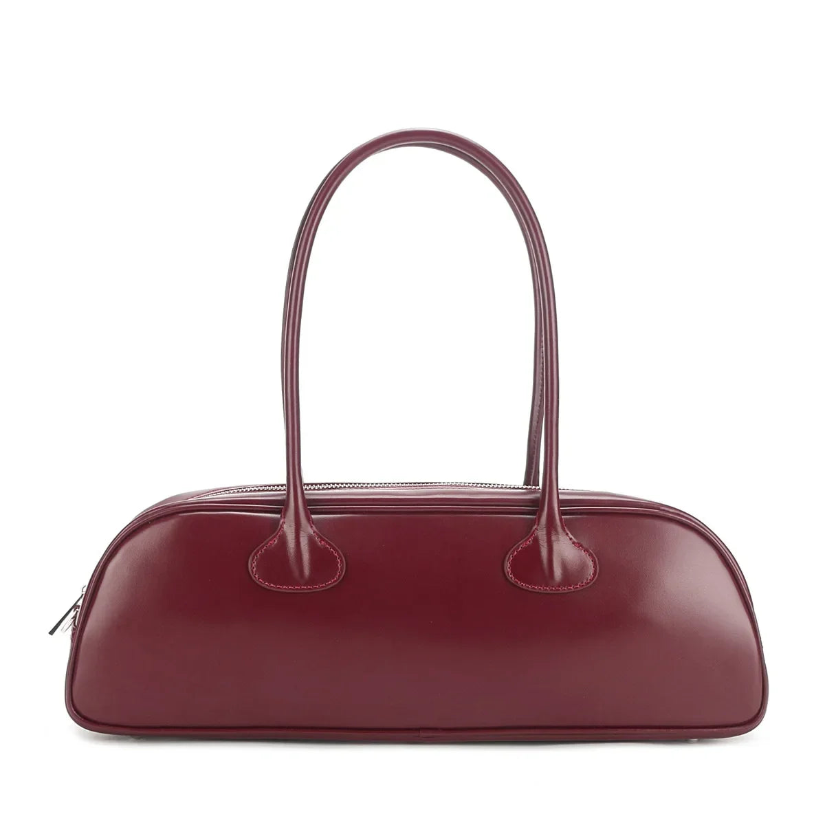 Ins Blogger Favor Fashion Cowhide Handbag Underarm Bag Good Mix Women's Purse