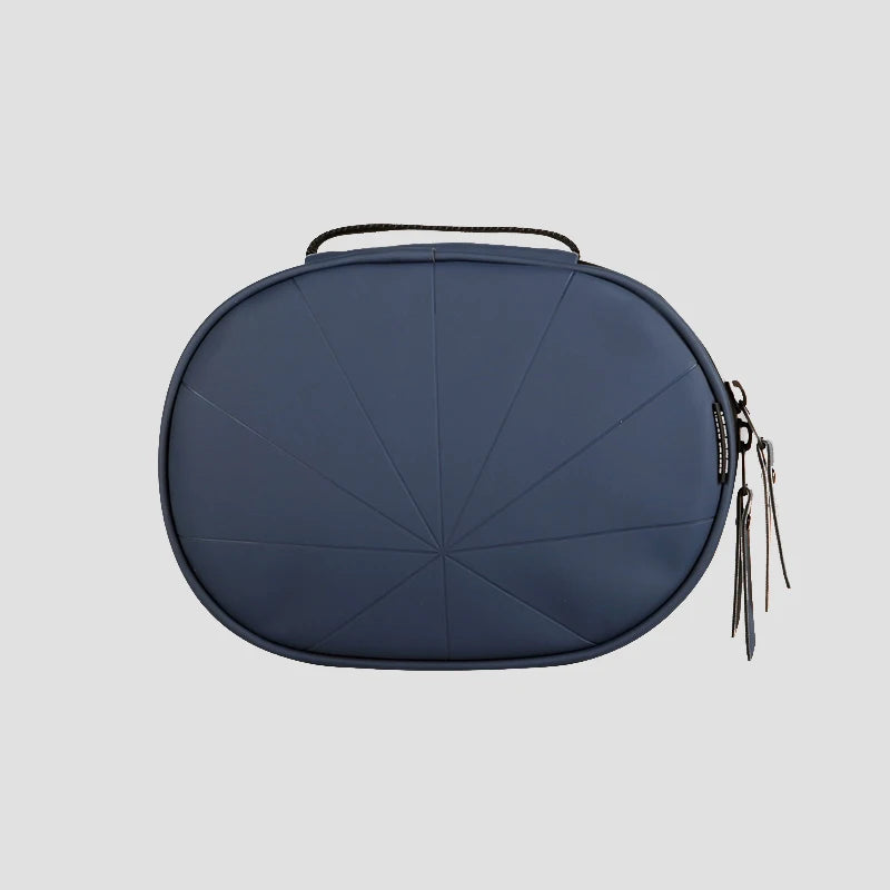 Ins online celebrity cosmetic bag female portable simple portable fashion round portable travel storage  makeup case