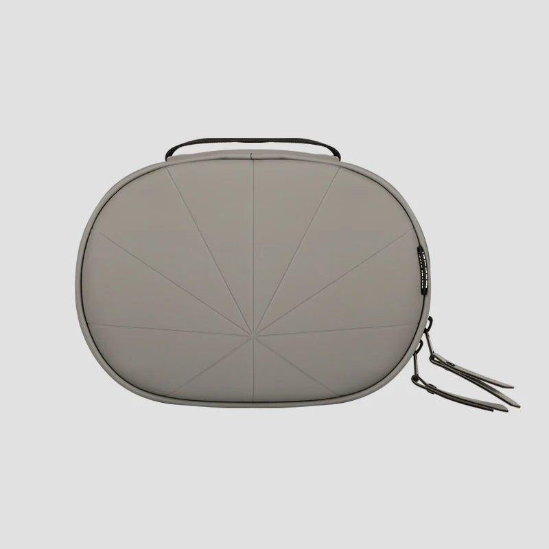 Ins online celebrity cosmetic bag female portable simple portable fashion round portable travel storage  makeup case