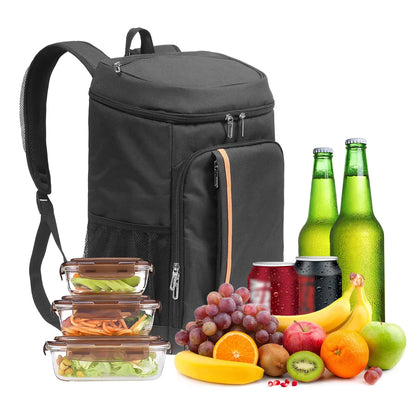 Insulated Backpack Leakproof Grocery Cooler Bag for Men Women Picnic Camping Hiking Beach Park or Day Trip