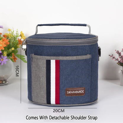 Insulated Lunch Bag Cooler Thermal Portable Box Ice Pack Tote Food Picnic Children Student Bags for Work Storage Snack Handbags