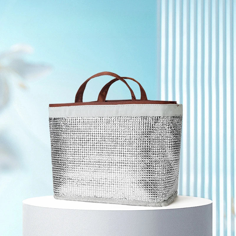 Insulated Lunch Bag for Women/Men, Reusable Lunch Cooler Box Lunch Tote Multi Functional Mother and Baby Bags