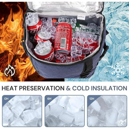 Insulated Soft Cooler Bag Leakproof Portable Lightweight Camping Picnic Beach Freezer Travel Lunch Backpack