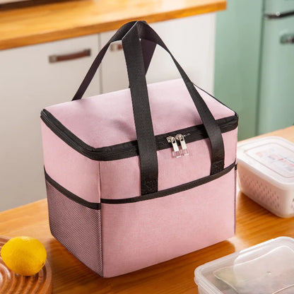 Insulated Thermal Cooler Bag beer Lunch bag Foods Drink Storage Leakproof Picnic Camping Bags Outdoor Cooler Box beach Portable