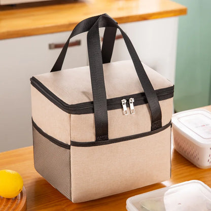 Insulated Thermal Cooler Bag beer Lunch bag Foods Drink Storage Leakproof Picnic Camping Bags Outdoor Cooler Box beach Portable