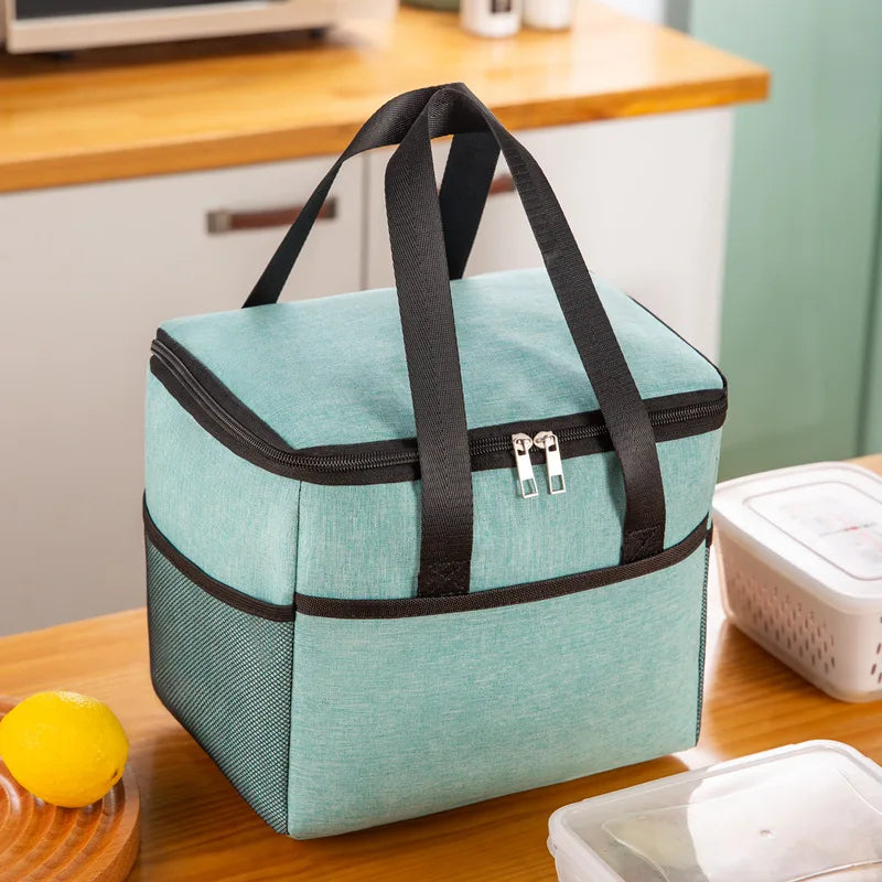Insulated Thermal Cooler Bag beer Lunch bag Foods Drink Storage Leakproof Picnic Camping Bags Outdoor Cooler Box beach Portable