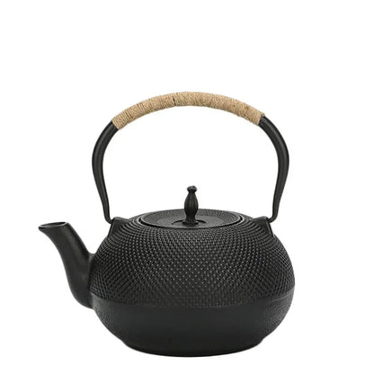 Iron Tea Pot with Stainless Steel Infuser Cast Japanese Iron Teapot Oolong Tea Kung Fu Tea Puer Kettle 300ml~1200ML  Kung Fu