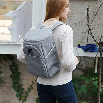 Isothermal Backpack Food Delivery Simple Fashion Waterproof Thickened Cooler Bag Large Insulated Picnic Refrigerator Lunch Bags