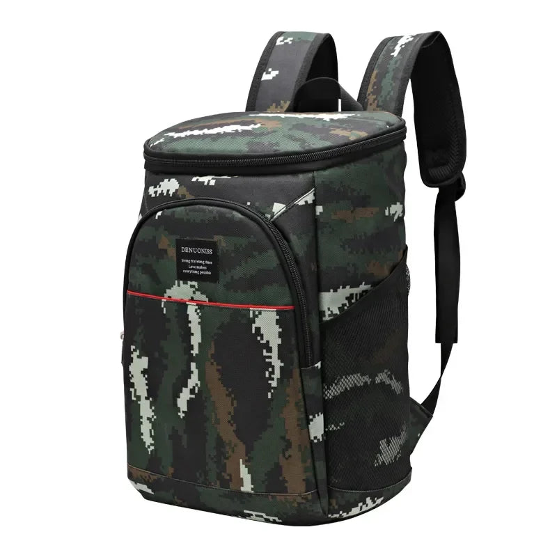 Isothermal Backpack Food Delivery Simple Fashion Waterproof Thickened Cooler Bag Large Insulated Picnic Refrigerator Lunch Bags