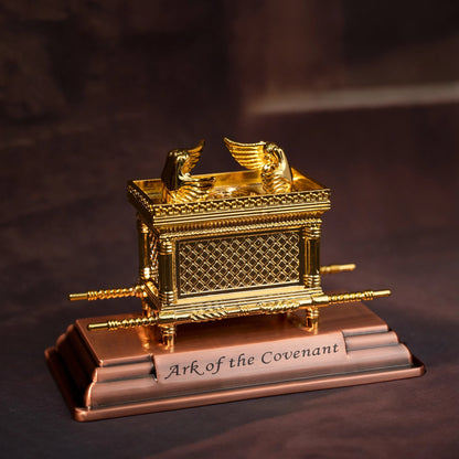 Israel Judaism Copper Gilded Ark of the Covenant Catholic Home Decoration Ornament Christian Church Supplies Jesus Christ Gift
