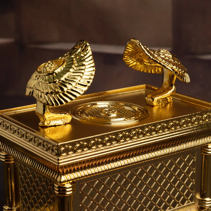 Israel Judaism Copper Gilded Ark of the Covenant Catholic Home Decoration Ornament Christian Church Supplies Jesus Christ Gift