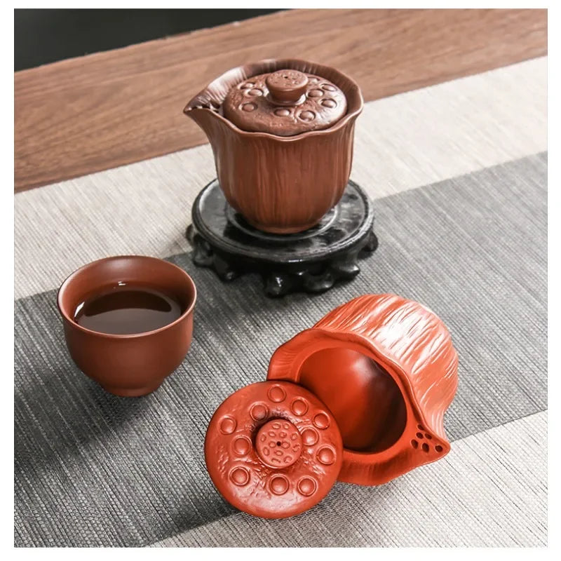 JIA GUI LUO Purple Clay 200ML Teapots Teacups Teapot Samovar Tea Pot Tea Infuser