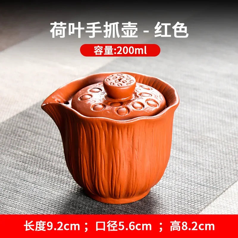 JIA GUI LUO Purple Clay 200ML Teapots Teacups Teapot Samovar Tea Pot Tea Infuser