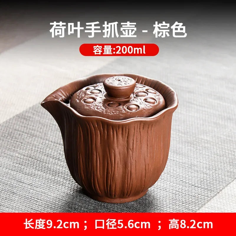 JIA GUI LUO Purple Clay 200ML Teapots Teacups Teapot Samovar Tea Pot Tea Infuser